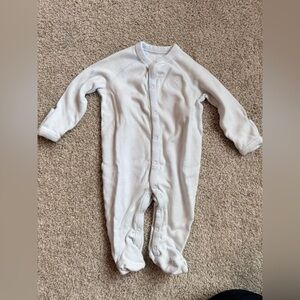 Polo Cozy White Kids One Piece sleeper